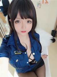 Cos Day Nai Jiao Vol.038 leopard print policewoman selfie(1)